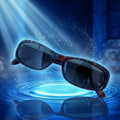 Tortoise Slim Rectangle Sunglasses