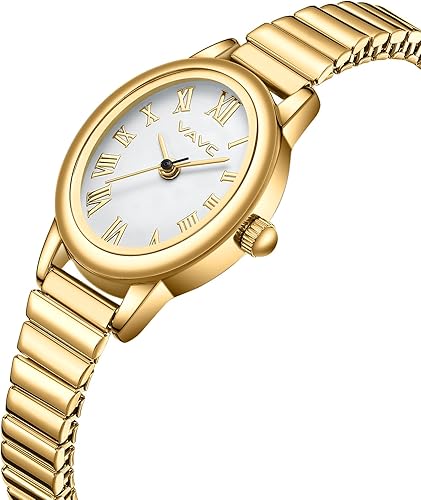 Gold Oval Watch
