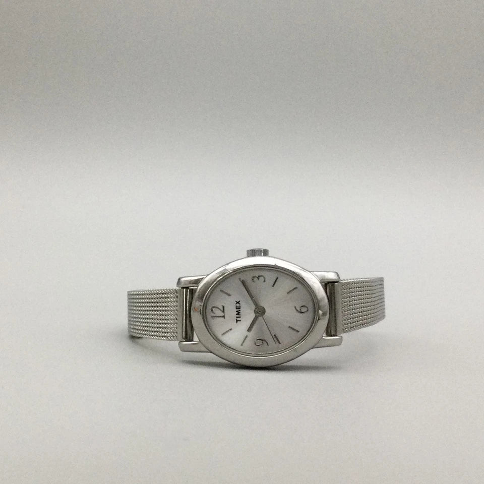 Silver Mesh Watch